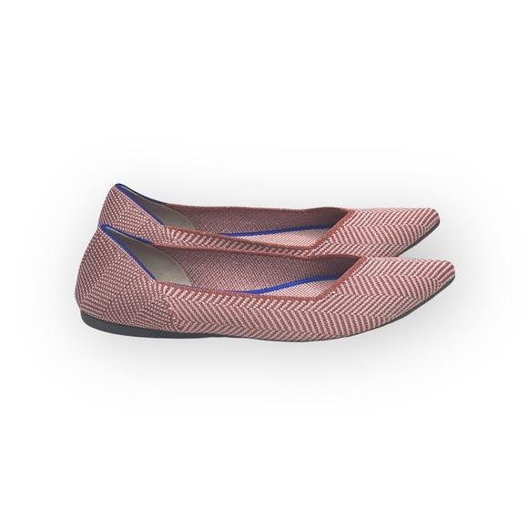 VHTF: Rothy’s ➤ The Point Flats ➤ Amber Metallic Herringbone ➤ 8M Ltd Ed Retired - Picture 3 of 16